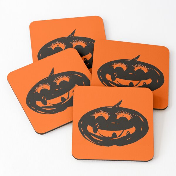 Item preview, Female pumpkin face for Halloween Pumpkin scary but friendly designed and sold by vibeno1.