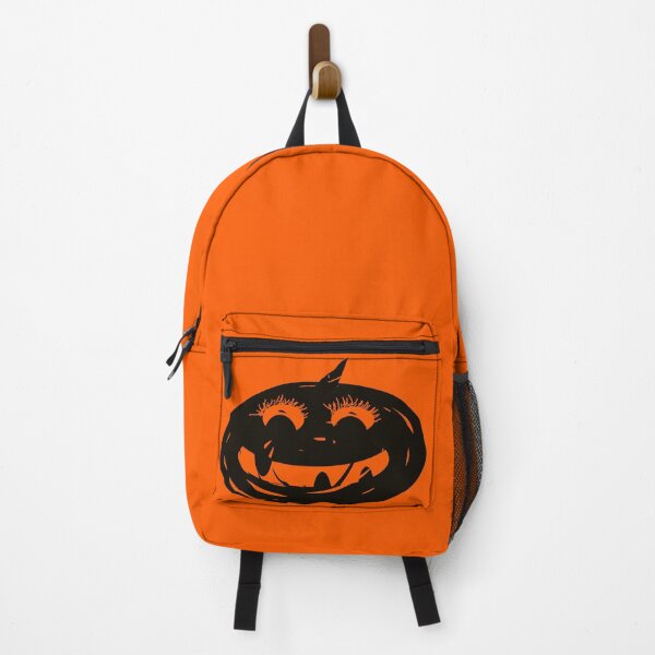 Item preview, Female pumpkin face for Halloween Pumpkin scary but friendly designed and sold by vibeno1.