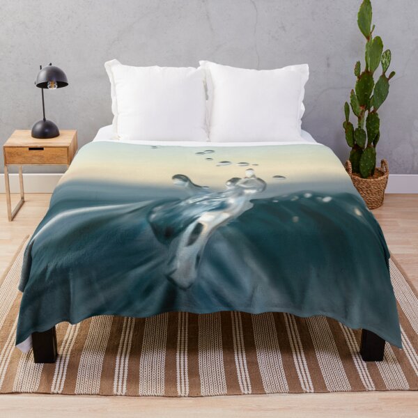 Item preview, Ocean Water Blue Splash Landscape designed and sold by ToriaScarlett.