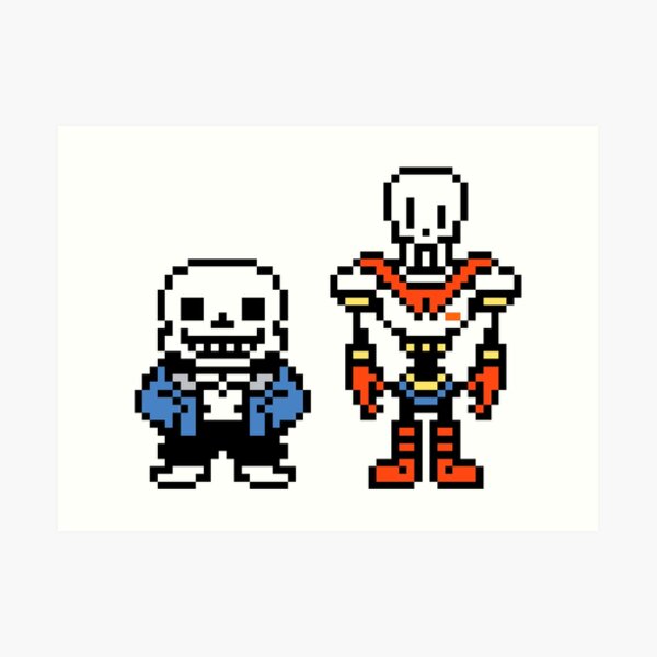 Sans brother pixel art