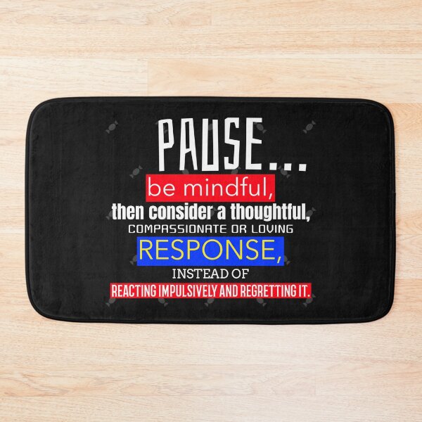 Item preview, PAUSE designed and sold by Ethos Bubbles.