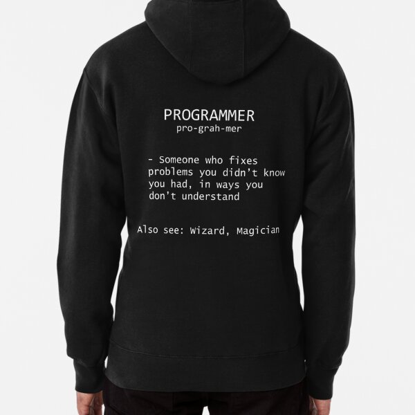 Programmer Definition Pullover Hoodie