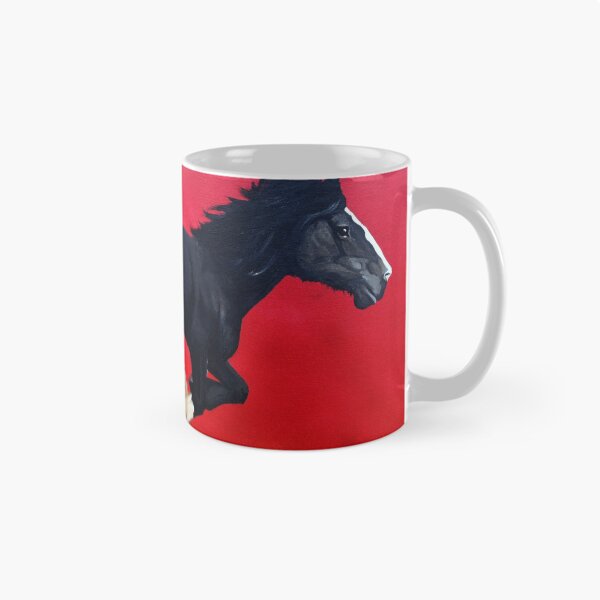 Artikelvorschau, Shire Horse Running entworfen und verkauft von BexcatArts.
