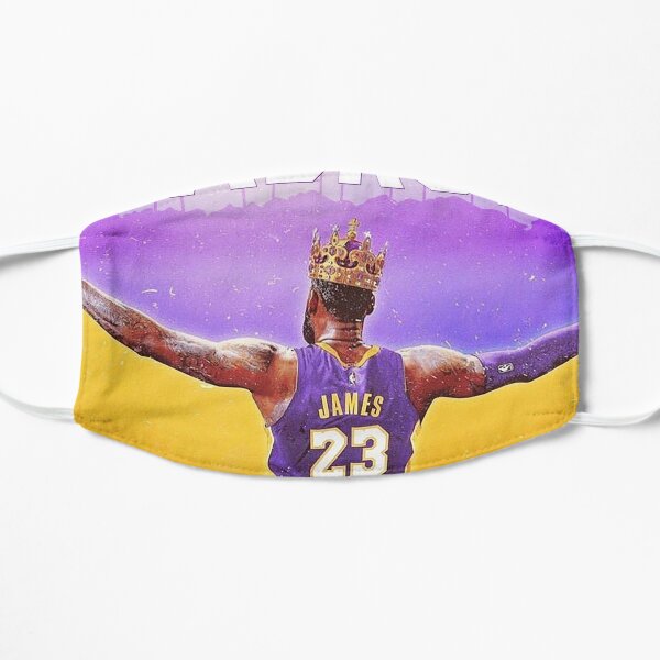 Lakers Mask//los Angeles Lakers Mask//personal Care//adult 