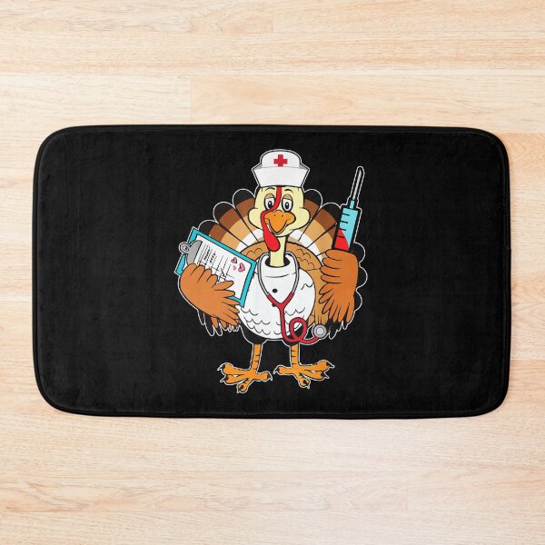 Item preview, Cute Nurse Doctor Thanksgiving Turkey Tee Gift For Men And Women, Halloween day, Thanksgiving day, Christmas day designed and sold by FalconTees.