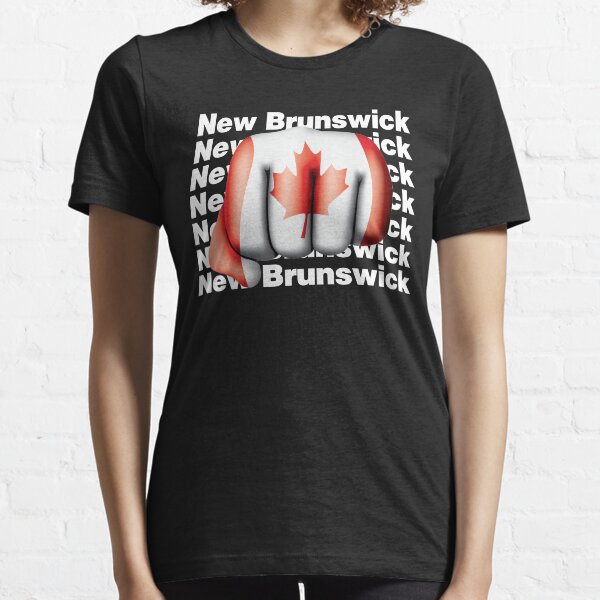 Women/'s Relaxed T-Shirt New Brunswick Canada
