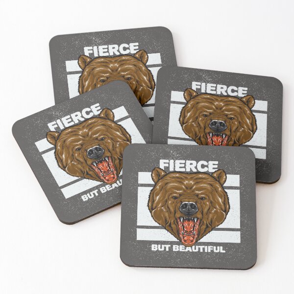Item preview, Fierce Bear by Pogg designed and sold by CoolGorillaComp.