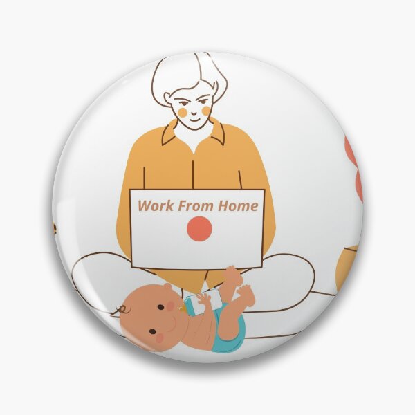 Item preview, Work From Home-Mom designed and sold by Trendytstore.