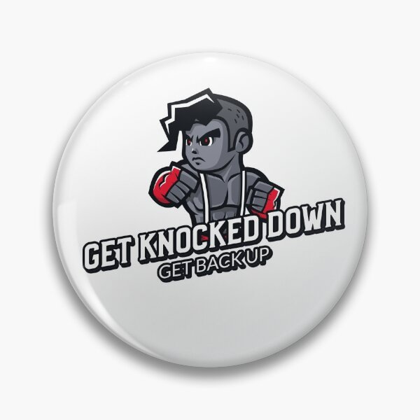 Item preview, Get Knocked Down Get Back Up Kid Boxer Red designed and sold by jacks-tees.