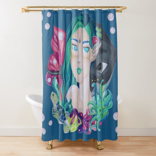 Mermaid Shower Curtain