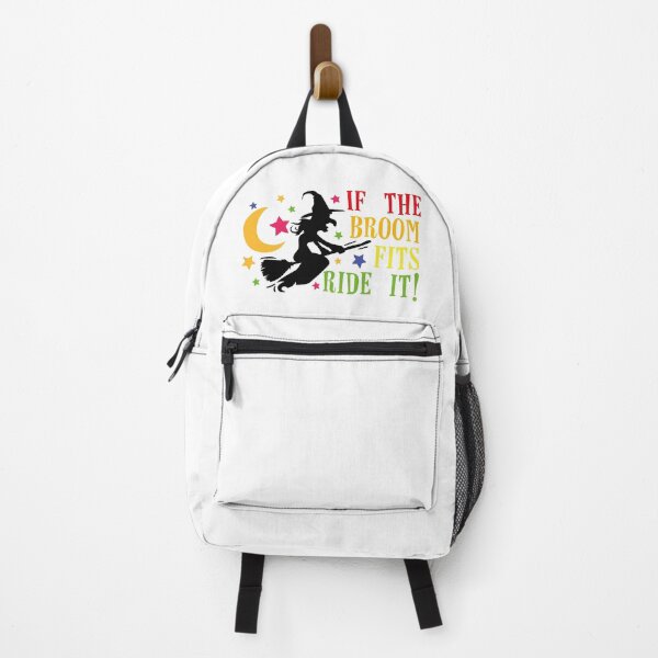 Item preview, If The Broom Fits Ride It - Halloween designed and sold by KiwiArt 2020.