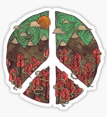 Peaceful Landscape Sticker