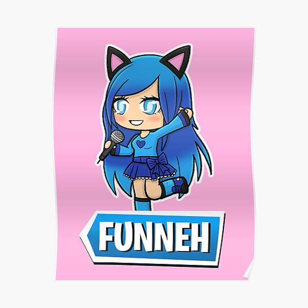 Roblox Songs Posters Redbubble - funneh roblox hungry face