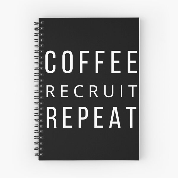 Item preview, Coffee, Recruit, Repeat designed and sold by Oreo2020 Creations.