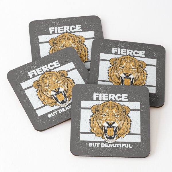 Item preview, Fierce Lion by Pogg designed and sold by CoolGorillaComp.