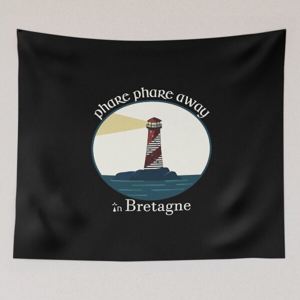 Item preview, lighthouse lighthouse away in brittany designed and sold by vikngDesign.
