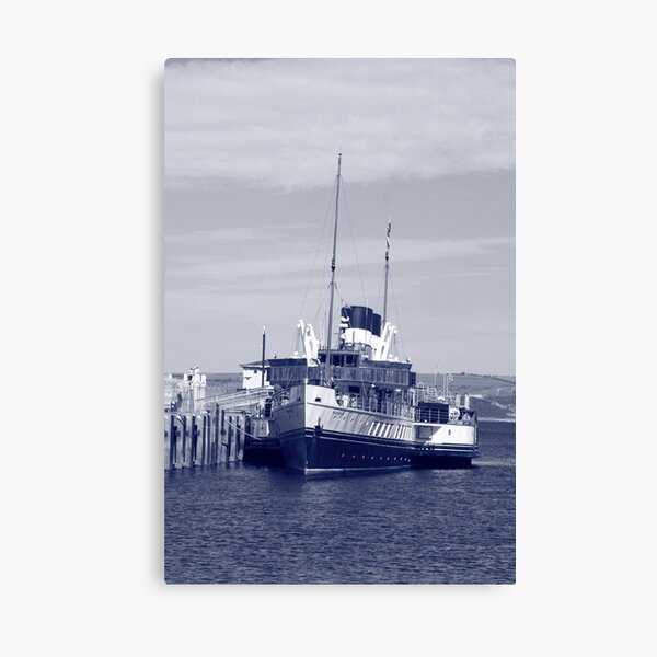 Steam on the Water Canvas Print