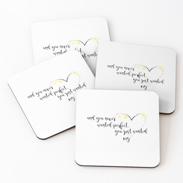 Item preview, and you never wanted perfect - Cory Asbury designed and sold by cacs.