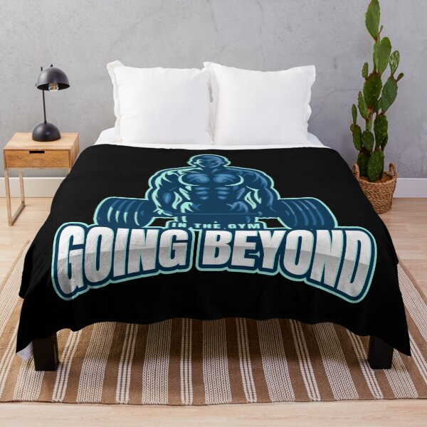 Item preview, Going beyond in the gym motivation designed and sold by Apoorv Choudhary.