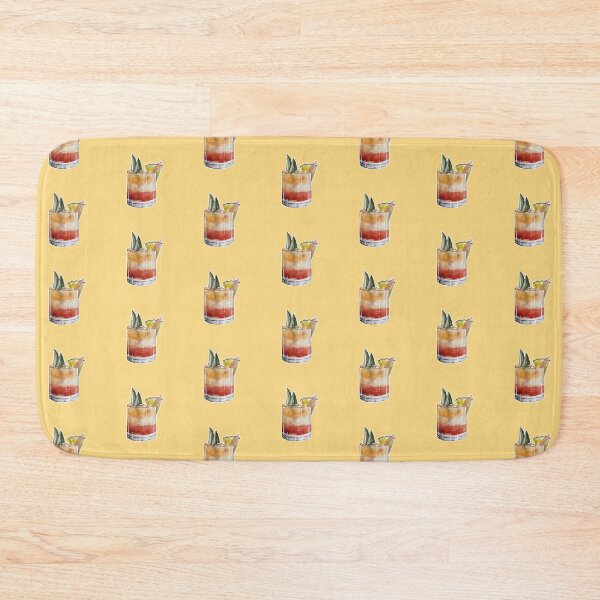 Item preview, Watercolor Pineapple Alcoholic Cocktail designed and sold by heidiloo.