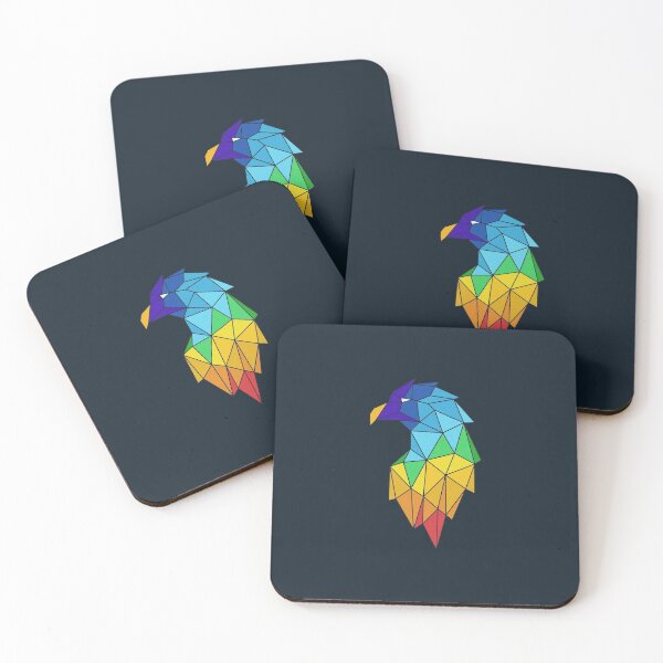 Item preview, Eagle Abstract Rainbow Crystal Art designed and sold by goodygoodstuff.