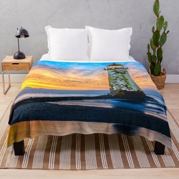 Item preview, Talacre Lighthouse Sunset Wales designed and sold by AJEvans.