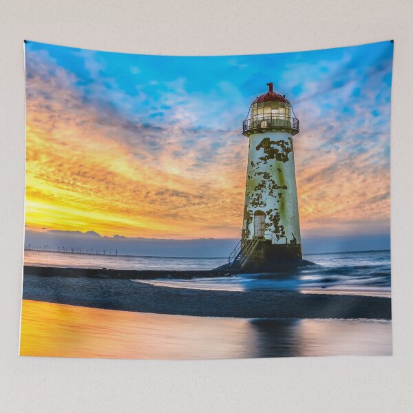 Item preview, Talacre Lighthouse Sunset Wales designed and sold by AJEvans.