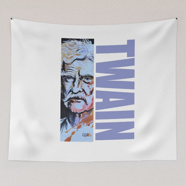 Item preview, MARK TWAIN - Huckleberry Finn - Tom Sawyer designed and sold by MasterpieceArt.