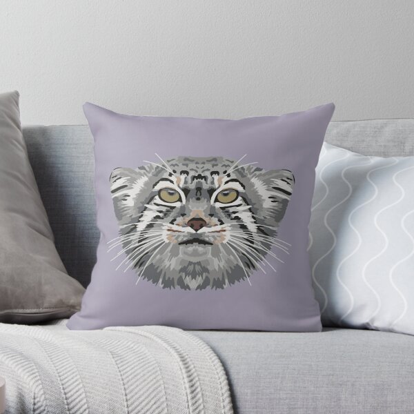 Pallas' Cat 3D Wildcat Pillow