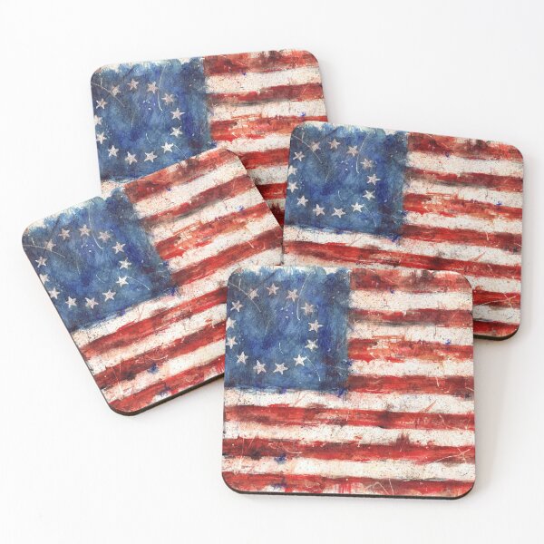 Item preview, Betsy Ross Vintage American Flag designed and sold by cloudeddreams.