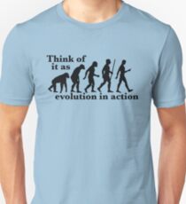 Evolution in Action Unisex T-Shirt