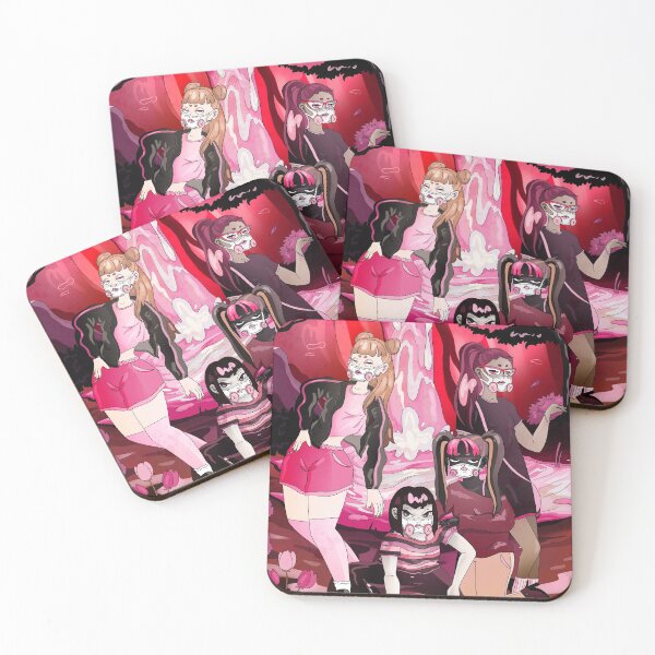 Item preview, Vampy Cute Sorority Anime Girls Art designed and sold by HannahHigh.