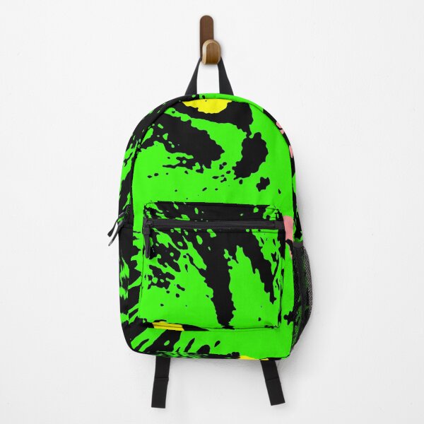Item preview, ANGRY CAT POP ART - GREEN YELLOW BLACK BLUE designed and sold by NYWA-ART.