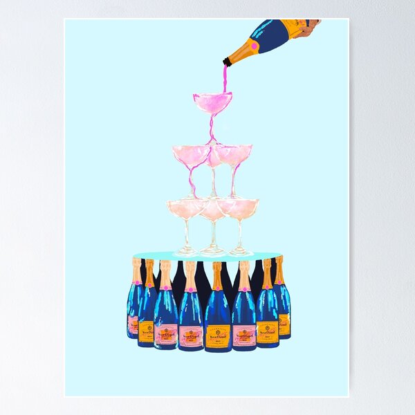 Veuve Clicquot Pop Art Champagne - Modern Art Urban - Gastronomy Lifestyle