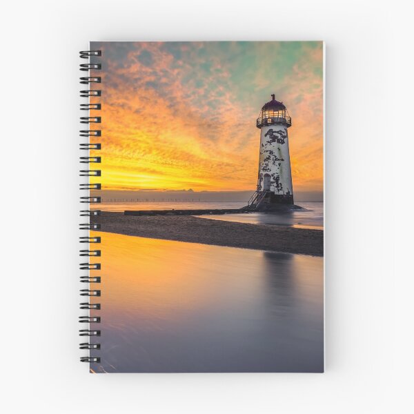 Item preview, Sunset At Talacre Lighthouse Wales designed and sold by AJEvans.