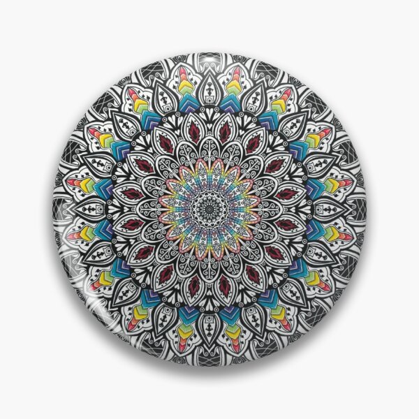 Item preview, Rainbow Mandala designed and sold by AKUL-ART.