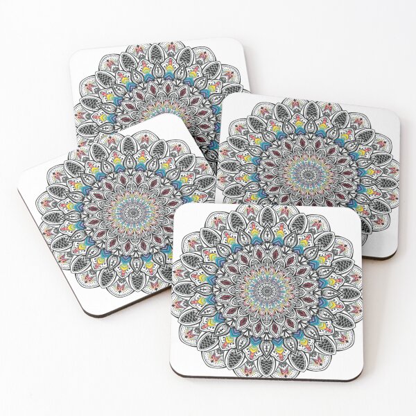 Item preview, Rainbow Mandala designed and sold by AKUL-ART.