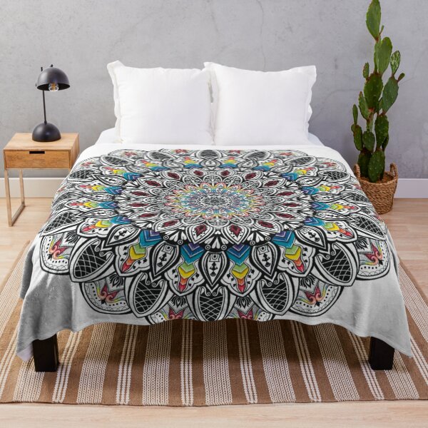 Item preview, Rainbow Mandala designed and sold by AKUL-ART.