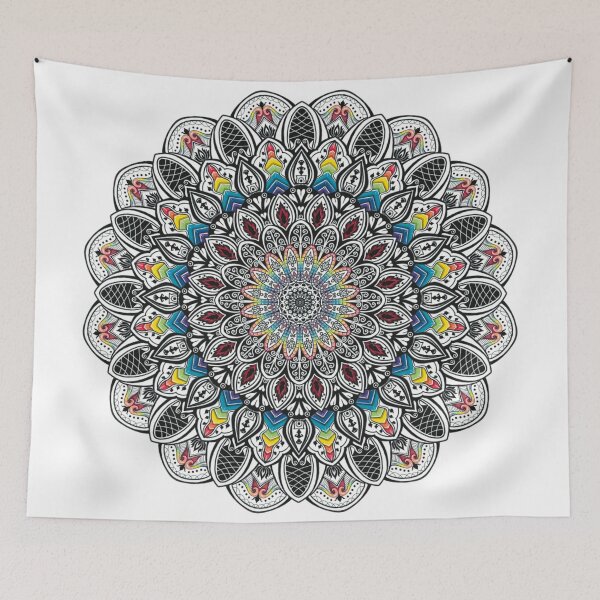 Item preview, Rainbow Mandala designed and sold by AKUL-ART.