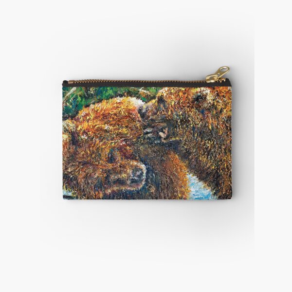 Item preview, Grizzly Bears, an oil painting, "Persbearctive" designed and sold by Josh De Pasquale.