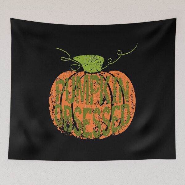 Item preview, Pumpkin Obsessed Distressed designed and sold by Qudkin.