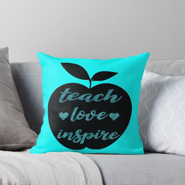 Item preview,  teach love inspire Teaching Teacher quote School Gift back to study designed and sold by khalidelk.