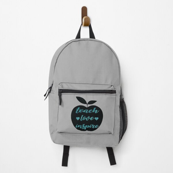 Item preview, teach love inspire Teaching Teacher quote School Gift back to study designed and sold by khalidelk.