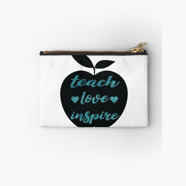 Item preview,  teach love inspire Teaching Teacher quote School Gift back to study designed and sold by khalidelk.