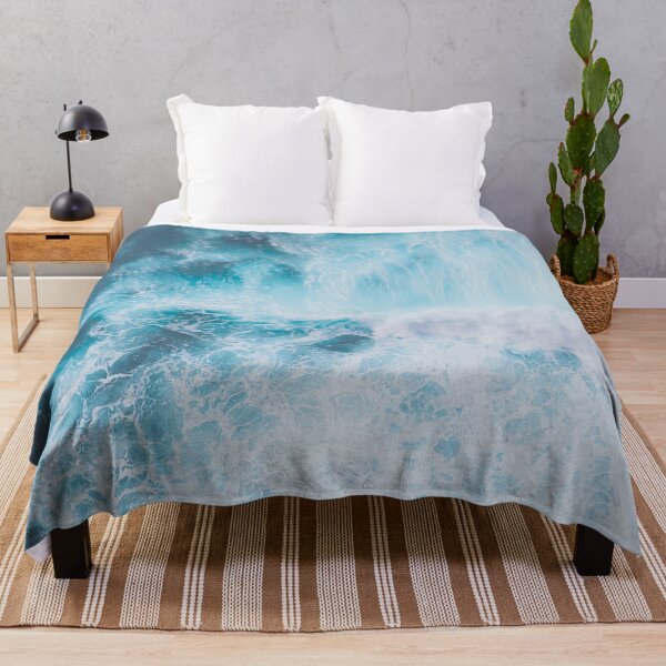 Item preview, Blue and White Ocean Waves  designed and sold by ToriaScarlett.