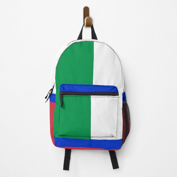 Item preview, Italian flag blue background designed and sold by NYWA-ART.