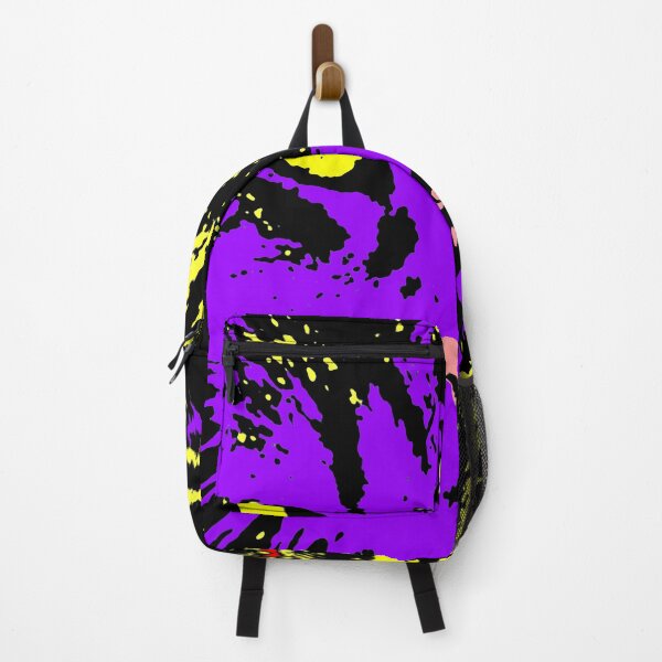 Item preview, ANGRY CAT POP ART - VIOLET YELLOW BLACK designed and sold by NYWA-ART.