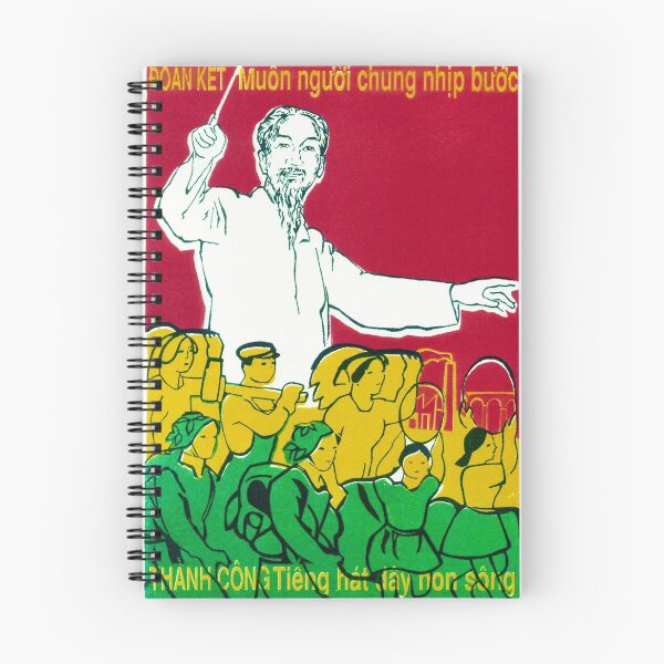Item preview, Unite Everyone At The Same Pace! Vietnam Unity Propaganda Message designed and sold by retroposters.