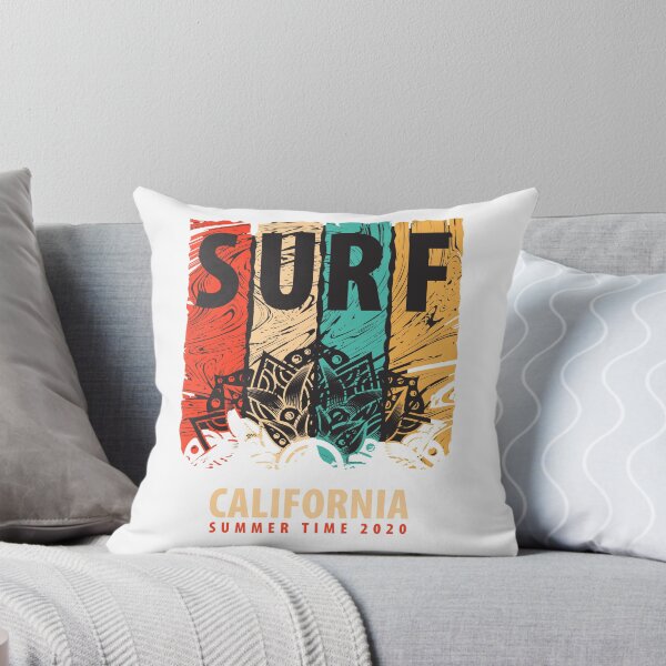 Item preview, Camiseta de surf, horario de verano de California 2020, camiseta de diseño artístico designed and sold by ARTISER.