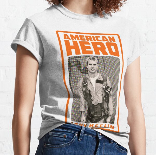 john mccain hero t shirt